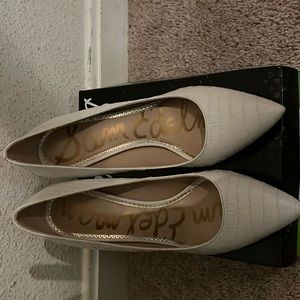 White Sam Edelman Heels Women’s